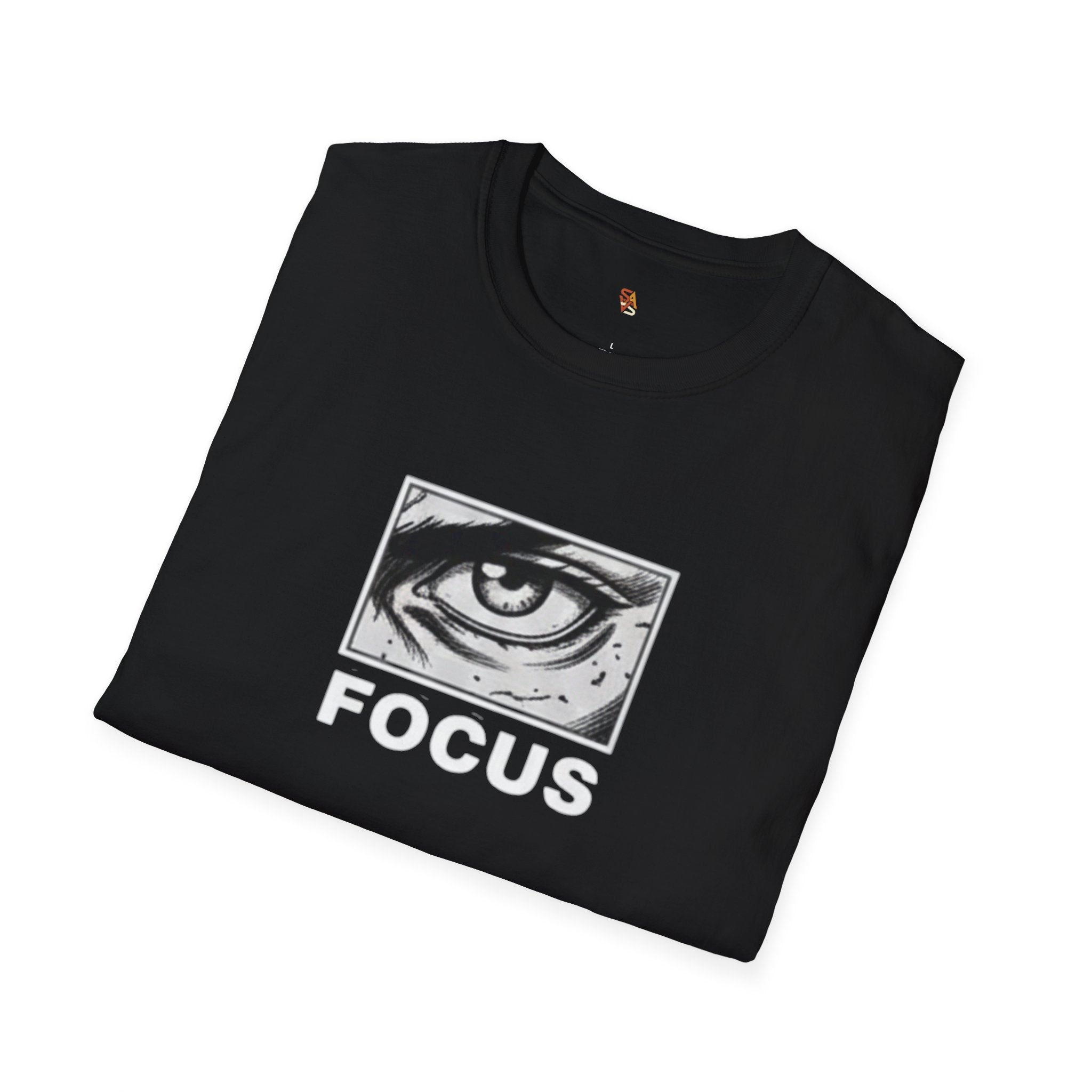 T-Shirt — "FOCUS" Muscle Back Tee